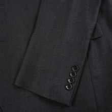 Brooks Brothers Fitzgerald Grey Saxxon Wool MiUSA Flat Front 2Btn Suit 40R