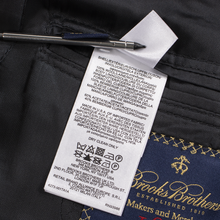 Brooks Brothers Fitzgerald Grey Saxxon Wool MiUSA Flat Front 2Btn Suit 40R