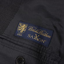 Brooks Brothers Fitzgerald Grey Saxxon Wool MiUSA Flat Front 2Btn Suit 40R