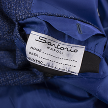 NWT Sartorio Napoli Kiton Blue Wool Plaid Static Patch Pkts 2Btn Jacket 42R
