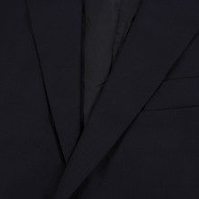 Brooks Brothers Navy Blue Wool Herringbone MiUSA Flat Front 2Btn Suit 40R