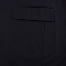 Brooks Brothers Navy Blue Wool Herringbone MiUSA Flat Front 2Btn Suit 40R