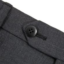 CURRENT Brioni NM Colosse Slate Grey Wool Woven Dual Vents 2Btn Suit 50L