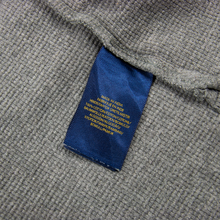 Polo Ralph Lauren Fossil Grey Cotton Textured Half Zip Mock Neck Sweater XL