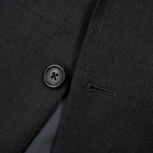 Brooks Brothers Regent Charcoal Trabaldo T. Wool Vented Flat F. 2Btn Suit 44L