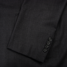 Brooks Brothers Regent Charcoal Trabaldo T. Wool Vented Flat F. 2Btn Suit 44L