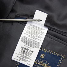 Brooks Brothers Regent Charcoal Trabaldo T. Wool Vented Flat F. 2Btn Suit 44L