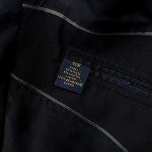 Brooks Brothers Navy Blue Wool Twill Lined Vented Flat Front 2Btn Suit 40R