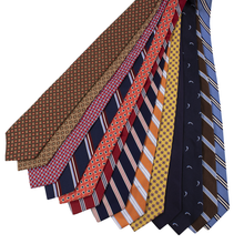 LOT OF 50 Brooks Brothers Multi Color 100% Silk Striped Geometric Plaid Ties