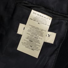 CURRENT Burberry Midnight Blue Cotton Ribbed Velvet Dual Vents 2Btn Jacket 40R
