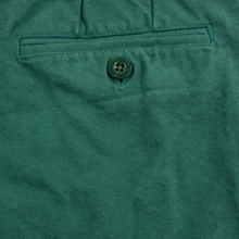 Sid Mashburn Green Cotton Woven Unlined Flat Front Shorts 32W