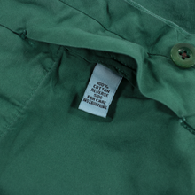Sid Mashburn Green Cotton Woven Unlined Flat Front Shorts 32W