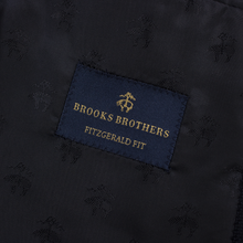 Brooks Brothers Fitzgerald Navy Blue Wool Gold Logo Buttons Club Jacket 40R