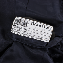 Oxxford Blue Grey Worsted Wool Herringbone Vented 2Btn Jacket 42R