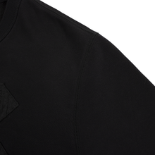 CURRENT Burberry Black Cotton Polyester Piped Crew Neck Sweater XXL