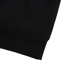 CURRENT Burberry Black Cotton Polyester Piped Crew Neck Sweater XXL