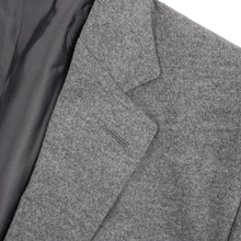 LNWOT CURRENT Zegna Travel Grey Wool Cashmere Flannel Patch Pkt Jacket 44R $3290