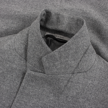 LNWOT CURRENT Zegna Travel Grey Wool Cashmere Flannel Patch Pkt Jacket 44R $3290