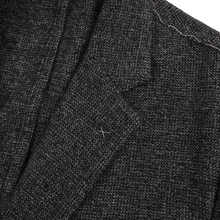 NWT Roda Black White 75% Cashemre Woven Unstructured Patch Pkts 3/2 Jacket 44R