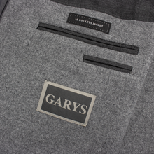 LNWOT CURRENT Zegna Travel Grey Wool Cashmere Flannel Patch Pkt Jacket 44R $3290