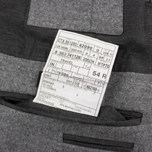 LNWOT CURRENT Zegna Travel Grey Wool Cashmere Flannel Patch Pkt Jacket 44R $3290
