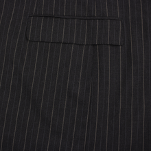 LNWOT $6875 Brioni Charcoal Grey S180's Wool Striped Dual Vents 3/2 Jacket 42S