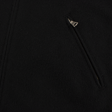 VINTAGE Polo Ralph Lauren Black Wool Quilted Lining Blouson Jacket Small