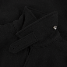 VINTAGE Polo Ralph Lauren Black Wool Quilted Lining Blouson Jacket Small