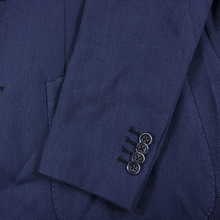 NWT Ballantyne Blue Polyester Woven Handmade Patch Pkts 2Btn Jacket 36R