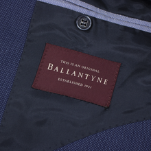 NWT Ballantyne Blue Polyester Woven Handmade Patch Pkts 2Btn Jacket 36R