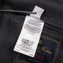 Brooks Brothers Regent Black White Wool Soft Tweed MiUSA 2Btn Jacket 46L