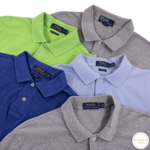 LOT Of 5 Polo Ralph Lauren Multi Color Cotton Short Sleeve Polo Shirts Large