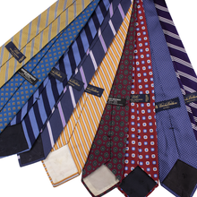 LOT OF 30 Brooks Brothers Multi Color 100% Silk Striped Geometric Tipped Ties