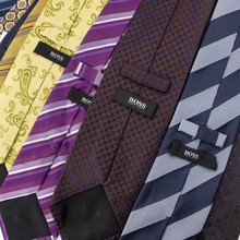 LOT of 47 Hugo Boss Multi-Color Silk Striped Dotted Jacquard Paisley Ties