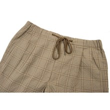 NWT Camoshita United Arrows Wool Cotton Checked Puckered Easy Pants 30W/46EU