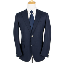 LNWOT Zegna Travel Blue Wool Silk Pique Half Lined Vented 10-Pockets Jacket 40R