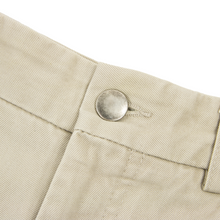 Dunhill Tan White Cotton Leather Jacron 5-Pocket Jean Cut Pants 31W