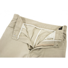 Dunhill Tan White Cotton Leather Jacron 5-Pocket Jean Cut Pants 31W