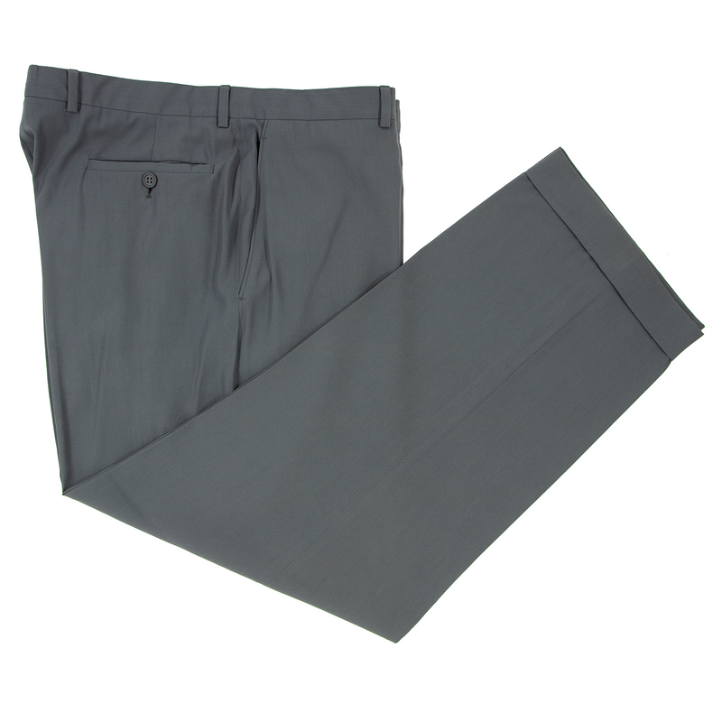 Armani COLLEZIONI plaid virgin wool pants men - Glamood Outlet