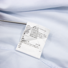 Suitsupply Ice Blue Cotton Woven Slim Fit Cut Away Collar Dress Shirt 14.5US