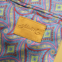 NWD Schiatti & Co. Tan Nappa Leather Silk Lined Top Stitch Blazer Jacket 48US