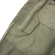 Philip Lam Sage Green Cotton Blend Satin Silk Trim Belted Zipper Cuff Pants SZ 6