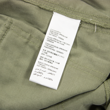 Philip Lam Sage Green Cotton Blend Satin Silk Trim Belted Zipper Cuff Pants SZ 6