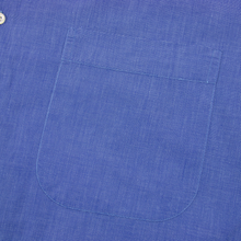 Gitman Bros Baby Blue Cotton Pinpoint Straight Collar Dress Shirt 16.5US