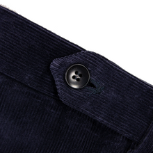 NWOT Rota Blue Cotton Coduroy Unlined Flat Front Handmade Pants 38W/54EU