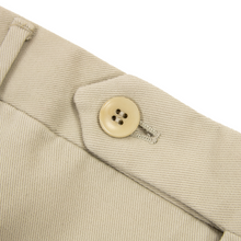 LNWOT Rota Tan Brushed Cotton Half Lined Flat Front Pants 38W/54EU