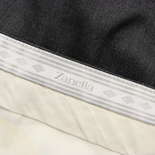 Zanella Anchor Grey Wool Twill Half Lined Pleated Dress Pants 46W BIG GUYS