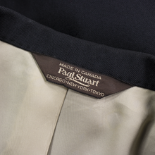 Paul Stuart Navy Blue Wool Twill Vented 2Btn Jacket 43R