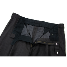 Brooks Brothers Grey Wool Herringbone Custom Dress Pants 38W