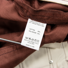 NWT $195 Engineered Garments Burgundy Cotton Workday Jean Cut Corduroy Pants 28W